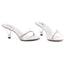 Rhinestone Strip Clear Mule Slippers Ellie 305/JESSE