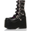 5" Chunky Platform Boots w/Buckles Ellie 500-ASH