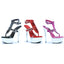 Platform Stiletto T-Strap Sandals Ellie 609/GENEVA