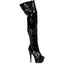 6" Heel Stilitto Stretch Thigh High Boots Ellie 609/SHERIDAN