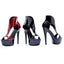 Platform Stiletto T-Strap Sandals Ellie 609/WONDER