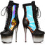 7" Heel Stiletto Hologram Ankle Bootie Ellie 709/TRACY