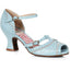 2.5 Two Toned T-strap Peep Toe Shoe Ellie BP253/NICOLE
