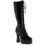 5 Heel Knee Boots W/Zipper. Ellie EASY