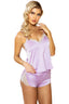 2pc Satin Lounge Set Roma LI397