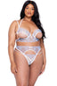 Snow Queen 3-Piece Garter Short Set Roma LI633Q