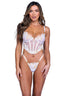 Peony Paradise Bridal 2-Piece Bustier Set Roma LI686