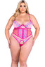 Sultry Siren 3-Piece Waspie Bra Set Roma LI694Q