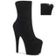 7" Heel, 2" PF Ankle Boot, Inside Zip Pleaser Pleaser ADORE/1042