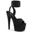 7" Heel, 2 3/4" PF Ankle Strap Sandal Pleaser Pleaser ADORE/791FS