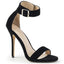 5" Heel Closed Back Ankle Strap Sandal Pleaser Pleaser AMUSE/10