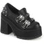 4 3/4" Heel, 2 1/4" Pf Loafer Pleaser Demonia ASSAULT/38