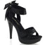 Sexy Elegant Pleated Strap Platform Stiletto Sandal High Heels Shoes Pleaser Fabulicious COCKTAIL/568