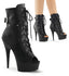 Sexy Lace Up Buckle Ankle Booties Platform Stiletto High Heels Shoes Pleaser Pleaser DELIGHT/1033