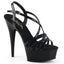 6" Heel, 1 3/4" PF Criss-Cross Strap Sandal Pleaser Pleaser DELIGHT/613