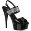 6" Heel, 1 3/4" Pf Sling Back Ankle Strap Sandal Pleaser Pleaser DELIGHT/639