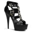 Sexy T-Strap Platform Stiletto Cage Cutout Sandals High Heels Shoes Pleaser Pleaser DELIGHT/658