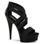 Cross Strap Closed Back Platform Stiletto Sandals High Heels Shoes Pleaser Pleaser DELIGHT/669