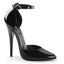 Sexy Pointed Toe Ankle Strap D'Orsay Pumps Stiletto High Heels Shoes Pleaser Devious DOMINA/402