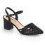 2 3/4" Block Heel Ankle Strap Pump Pleaser Fabulicious FAYE/06