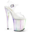 8" Heel, 4" Pf Ankle Strap Sandal Pleaser Pleaser FLAMINGO/808HT