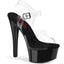 6" Heel, 1 3/4" Pf Comfort Width Ankle Strap Sandal Pleaser Pleaser GLEAM/608