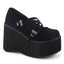 4" Platform Criss-Cross Strap Maryjane Pleaser Demonia KERA/10
