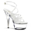Platform Stiletto Criss Cross Slingback Sandals High Heels Shoes Pleaser Pleaser KISS/206