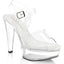 5" Heel, 1 3/4" Pf Ankle Strap Sandal Pleaser Fabulicious MARTINI/508