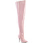5" Heel Stretch Wide Calf Thigh Boot, Side Zip Pleaser Pleaser SEDUCE/3000WC