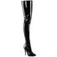 5" Heel Stretch Crotch Boot, Side Zip Pleaser Pleaser SEDUCE/4000