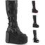 5 1/2" Wedge Pf Boot W/ Interchangeable Panels, Back Zip Pleaser Demonia TRANSFORMER/800
