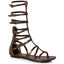 0 Gladiator Flat Sandal. Ellie 015/ZENA/BRNZ