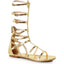 0 Gladiator Flat Sandal. Ellie 015/ZENA/GLD
