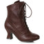 2.5 Heel Victorian Bootie Ellie 253/SARAH/BRWN