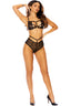 2 Pc. Set Lace Cami Set With Strappy Front Detail Elegant Moments 30031
