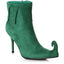 3" Microfiber Bootie Ellie 310/CHEER/GRN