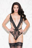 Suspender Floral Lace Teddy Icollection 35038