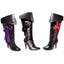 Cuffed Knee High Pirate Heels Boots Ellie 418/PIRATE
