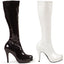 Knee High Zipper Side Go Go Boots Ellie 421/GROOVE