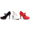 Platform Double Strap Mary Jane Pumps Ellie 421/JANE