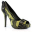Camo Stilettos Open Toe Pumps Ellie 423/PFC