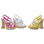 Sling Back Platform Sandals Ellie 500/FUNK