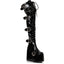 5 Chunky Platform Thigh High Stretch Boot W/Buckles Ellie ELLIE 500/KAMORA
