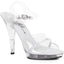 5" Sandals & Pumps Ellie 521/JEWEL/W/CLR