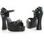 Police Platform Ankle Strap High Heels Ellie 557/OFFICER