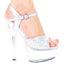 Glitter Platforms Ankle Strap High Heels Ellie 601/JULIET/G