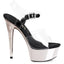 6" HEEL POINTED STILETTO SANDAL Ellie 609/CHRISTY/CLR