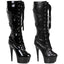Knee High Boots Ellie 609/POCKY/BLK
