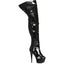 6" Pointed Stiletto Heel Thigh High Boots Ellie 609-SHEA